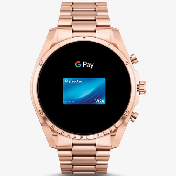 Michael Kors Gen 6 Bradshaw Rose Gold Smartwatch S.Steel.Model: MKT5133 - Picture 5 of 9